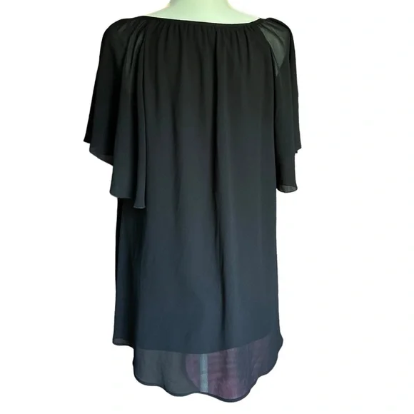 Show Me Your MuMu Juana Tassel Tunic Top Black Sheer Shirt / Mini Dress,… - Picture 3 of 4